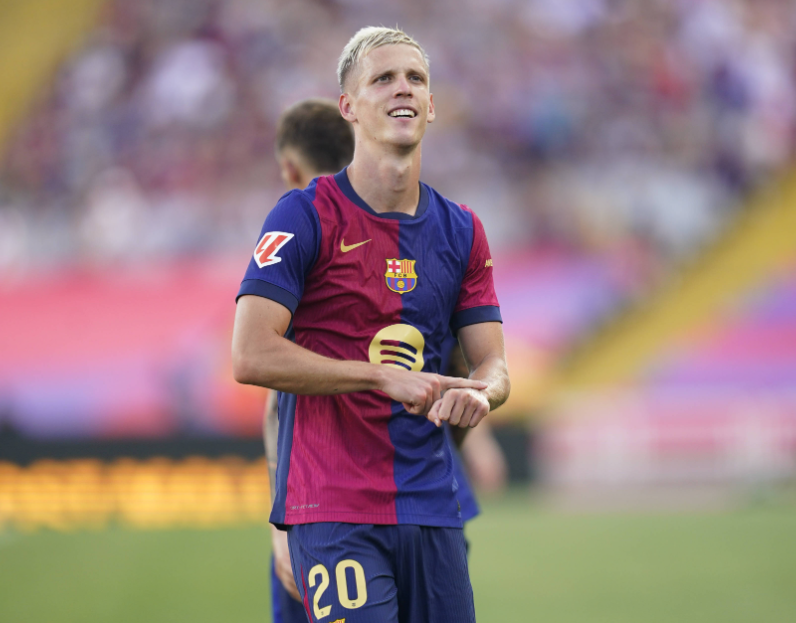 奥尔莫因伤无缘国家德比 现场助阵巴萨B队展温情