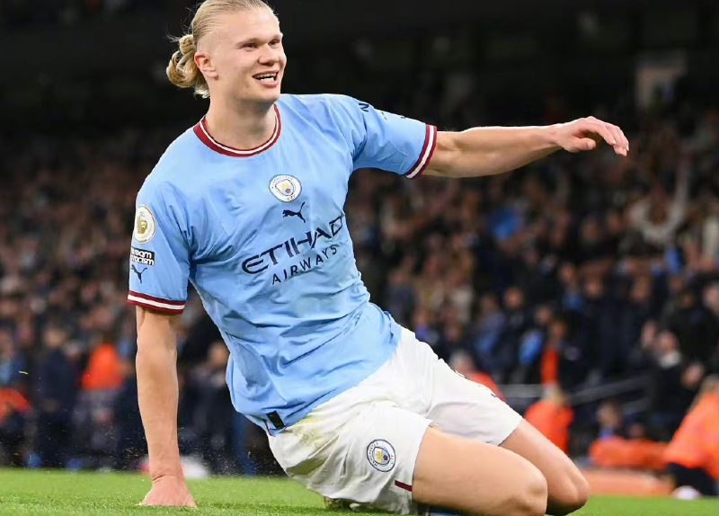 曼城大胜水晶宫，哈兰德闪耀赛场创佳绩