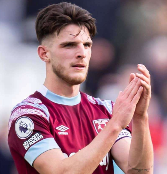 赖斯本赛季表现亮眼：英超创造重大机会第一人